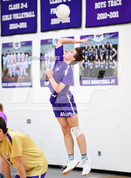 Thumbnail 3 in Notre Dame Prep @ Northwest Christian  photogallery.