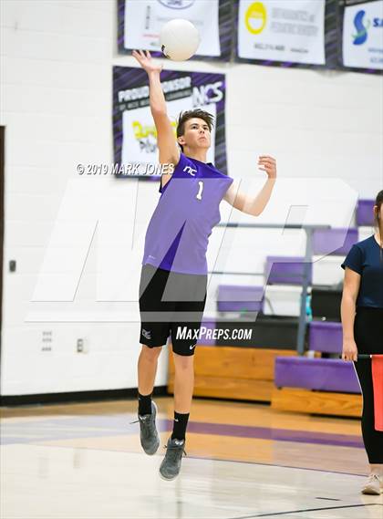 Thumbnail 3 in Notre Dame Prep @ Northwest Christian  photogallery.