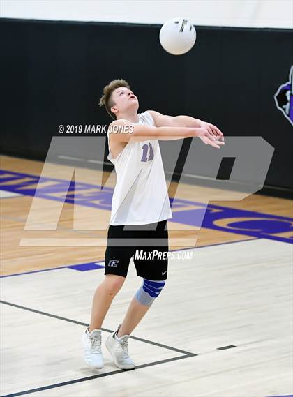 Thumbnail 2 in Notre Dame Prep @ Northwest Christian  photogallery.