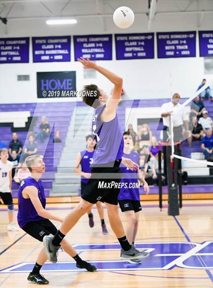 Thumbnail 2 in Notre Dame Prep @ Northwest Christian  photogallery.