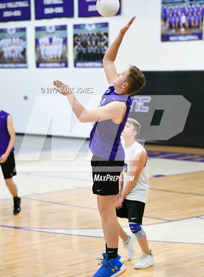 Thumbnail 3 in Notre Dame Prep @ Northwest Christian  photogallery.