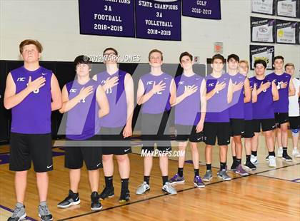 Thumbnail 3 in Notre Dame Prep @ Northwest Christian  photogallery.