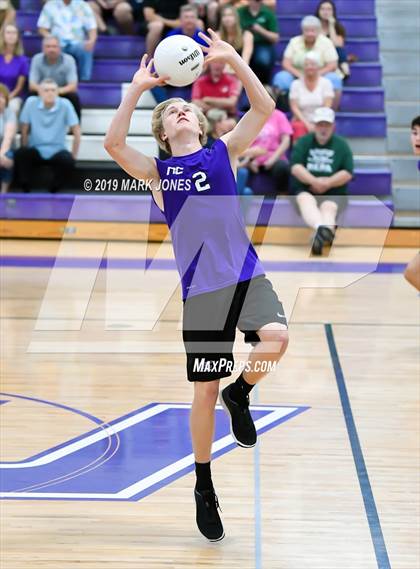 Thumbnail 2 in Notre Dame Prep @ Northwest Christian  photogallery.