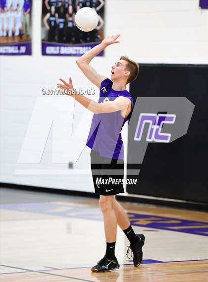 Thumbnail 3 in Notre Dame Prep @ Northwest Christian  photogallery.
