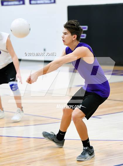 Thumbnail 1 in Notre Dame Prep @ Northwest Christian  photogallery.