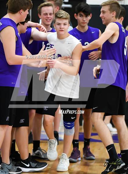 Thumbnail 3 in Notre Dame Prep @ Northwest Christian  photogallery.
