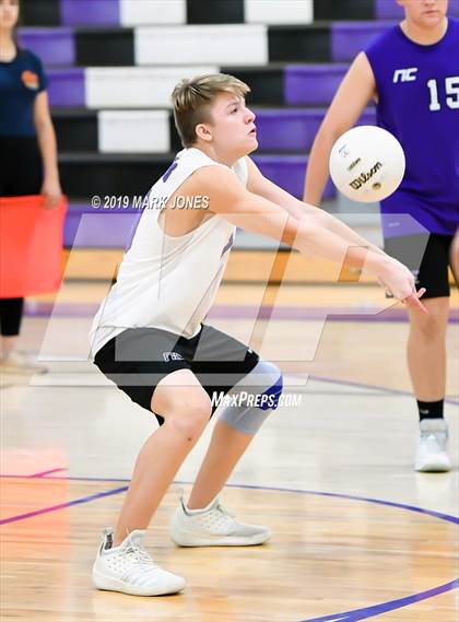 Thumbnail 3 in Notre Dame Prep @ Northwest Christian  photogallery.