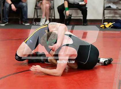 Thumbnail 3 in Bonita vs Milken (CIF Southern Section Wrestling Championships) photogallery.