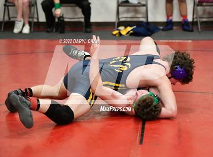 Thumbnail 1 in Bonita vs Milken (CIF Southern Section Wrestling Championships) photogallery.
