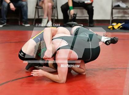 Thumbnail 2 in Bonita vs Milken (CIF Southern Section Wrestling Championships) photogallery.