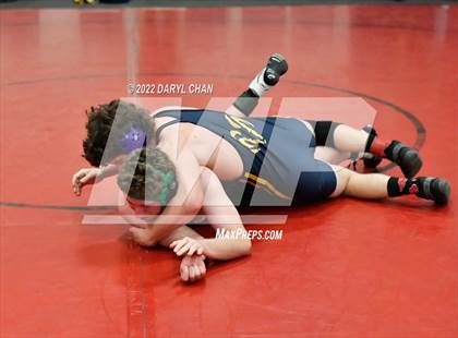 Thumbnail 3 in Bonita vs Milken (CIF Southern Section Wrestling Championships) photogallery.