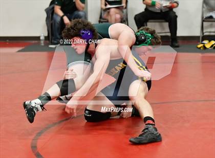 Thumbnail 2 in Bonita vs Milken (CIF Southern Section Wrestling Championships) photogallery.