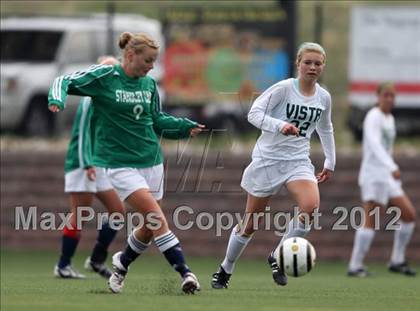 Thumbnail 2 in Standley Lake vs. Mountain Vista (CHSAA Girls State Soccer Tournament) photogallery.