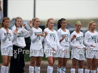 Thumbnail 2 in Standley Lake vs. Mountain Vista (CHSAA Girls State Soccer Tournament) photogallery.