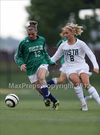 Thumbnail 1 in Standley Lake vs. Mountain Vista (CHSAA Girls State Soccer Tournament) photogallery.