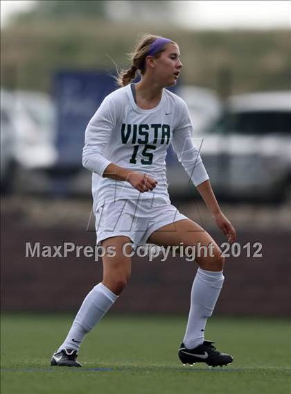 Thumbnail 3 in Standley Lake vs. Mountain Vista (CHSAA Girls State Soccer Tournament) photogallery.