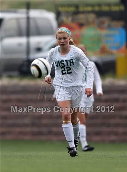 Thumbnail 1 in Standley Lake vs. Mountain Vista (CHSAA Girls State Soccer Tournament) photogallery.