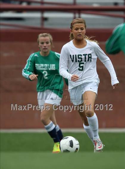 Thumbnail 3 in Standley Lake vs. Mountain Vista (CHSAA Girls State Soccer Tournament) photogallery.