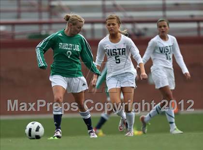 Thumbnail 3 in Standley Lake vs. Mountain Vista (CHSAA Girls State Soccer Tournament) photogallery.