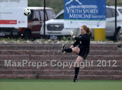 Thumbnail 3 in Standley Lake vs. Mountain Vista (CHSAA Girls State Soccer Tournament) photogallery.