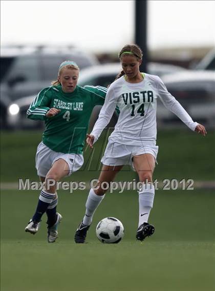 Thumbnail 3 in Standley Lake vs. Mountain Vista (CHSAA Girls State Soccer Tournament) photogallery.