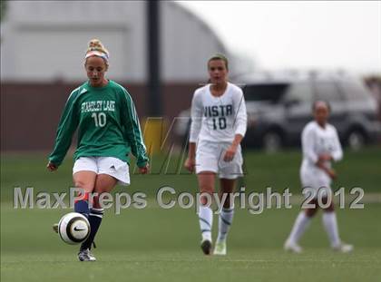 Thumbnail 3 in Standley Lake vs. Mountain Vista (CHSAA Girls State Soccer Tournament) photogallery.