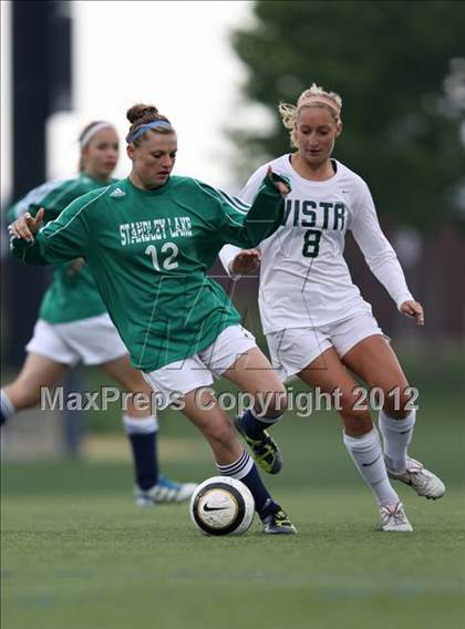 Thumbnail 2 in Standley Lake vs. Mountain Vista (CHSAA Girls State Soccer Tournament) photogallery.