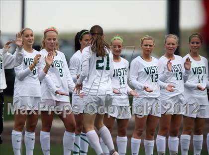 Thumbnail 3 in Standley Lake vs. Mountain Vista (CHSAA Girls State Soccer Tournament) photogallery.