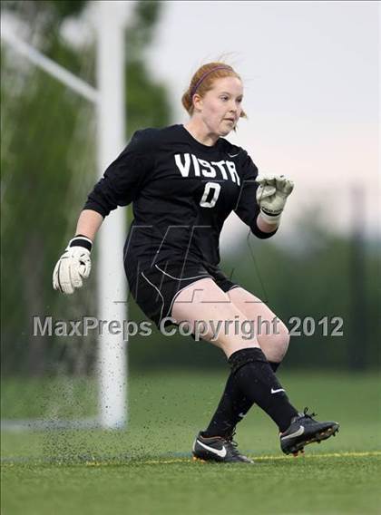 Thumbnail 1 in Standley Lake vs. Mountain Vista (CHSAA Girls State Soccer Tournament) photogallery.