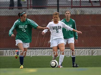 Thumbnail 1 in Standley Lake vs. Mountain Vista (CHSAA Girls State Soccer Tournament) photogallery.