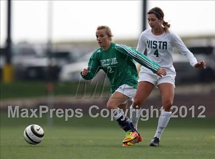 Thumbnail 1 in Standley Lake vs. Mountain Vista (CHSAA Girls State Soccer Tournament) photogallery.