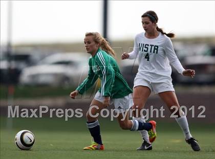 Thumbnail 3 in Standley Lake vs. Mountain Vista (CHSAA Girls State Soccer Tournament) photogallery.