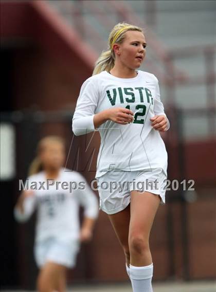 Thumbnail 3 in Standley Lake vs. Mountain Vista (CHSAA Girls State Soccer Tournament) photogallery.
