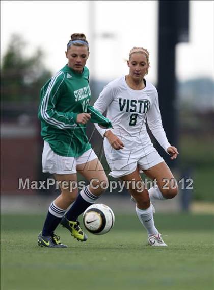 Thumbnail 3 in Standley Lake vs. Mountain Vista (CHSAA Girls State Soccer Tournament) photogallery.