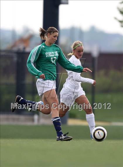 Thumbnail 2 in Standley Lake vs. Mountain Vista (CHSAA Girls State Soccer Tournament) photogallery.