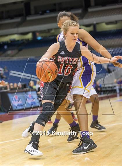 Thumbnail 2 in Weimar vs. Gruver (UIL 2A Semifinal) photogallery.