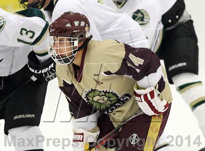 Thumbnail 2 in  Monsignor Farrell vs St. Joseph Regional (Ice Vault Tournament) photogallery.