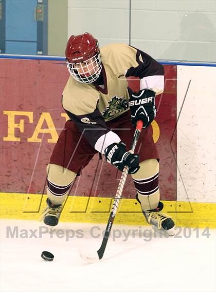 Thumbnail 1 in  Monsignor Farrell vs St. Joseph Regional (Ice Vault Tournament) photogallery.