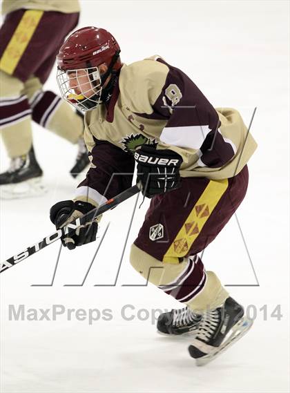 Thumbnail 3 in  Monsignor Farrell vs St. Joseph Regional (Ice Vault Tournament) photogallery.