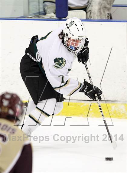 Thumbnail 3 in  Monsignor Farrell vs St. Joseph Regional (Ice Vault Tournament) photogallery.