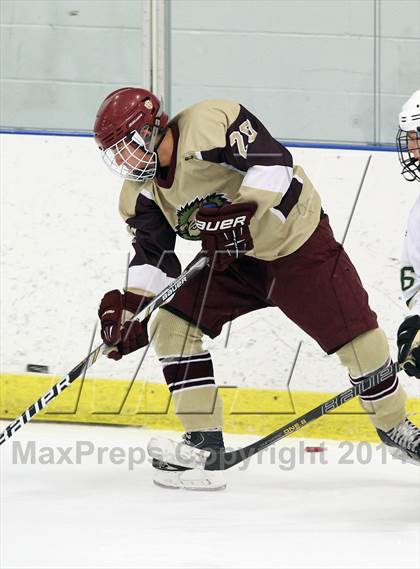 Thumbnail 1 in  Monsignor Farrell vs St. Joseph Regional (Ice Vault Tournament) photogallery.