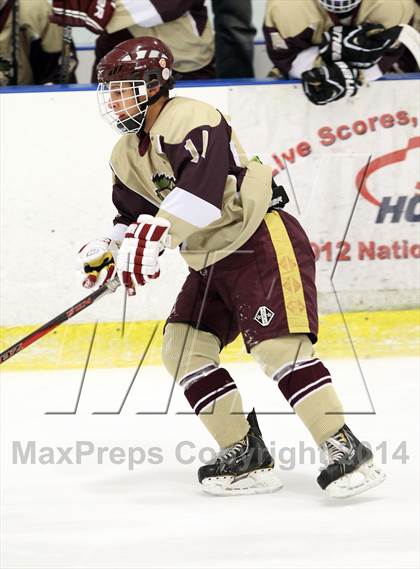 Thumbnail 1 in  Monsignor Farrell vs St. Joseph Regional (Ice Vault Tournament) photogallery.