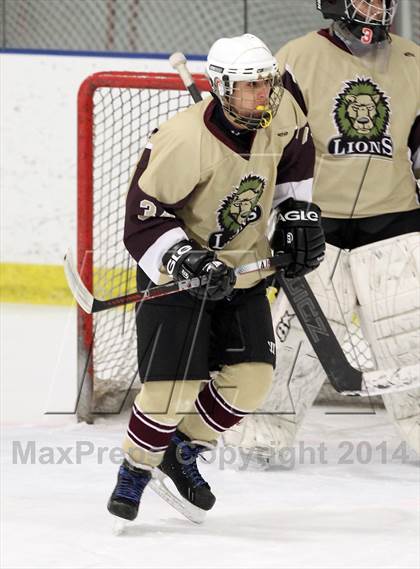 Thumbnail 1 in  Monsignor Farrell vs St. Joseph Regional (Ice Vault Tournament) photogallery.