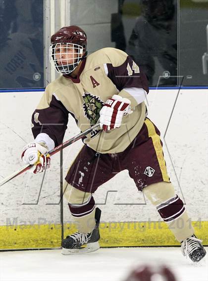 Thumbnail 1 in  Monsignor Farrell vs St. Joseph Regional (Ice Vault Tournament) photogallery.