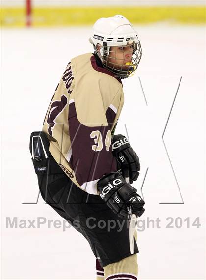 Thumbnail 2 in  Monsignor Farrell vs St. Joseph Regional (Ice Vault Tournament) photogallery.