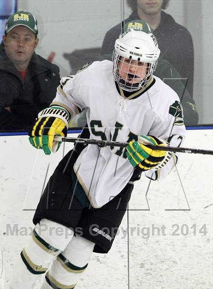 Thumbnail 3 in  Monsignor Farrell vs St. Joseph Regional (Ice Vault Tournament) photogallery.