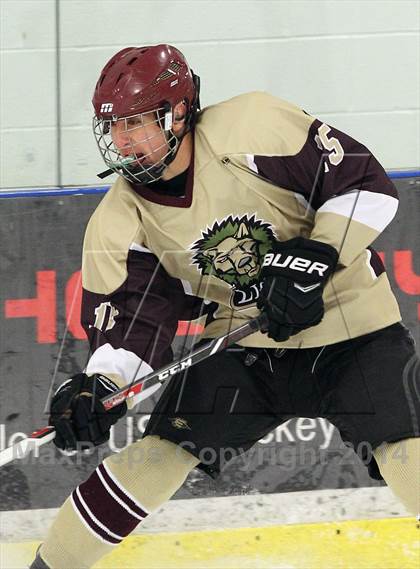 Thumbnail 2 in  Monsignor Farrell vs St. Joseph Regional (Ice Vault Tournament) photogallery.