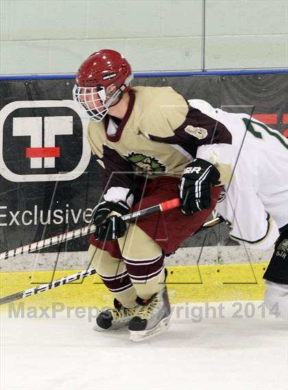 Thumbnail 3 in  Monsignor Farrell vs St. Joseph Regional (Ice Vault Tournament) photogallery.