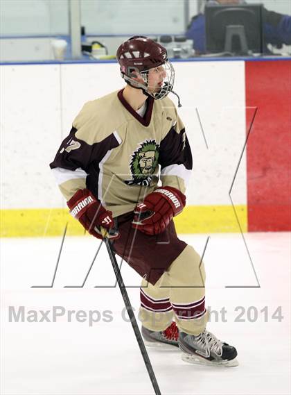 Thumbnail 1 in  Monsignor Farrell vs St. Joseph Regional (Ice Vault Tournament) photogallery.