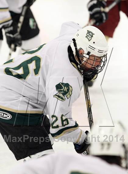 Thumbnail 2 in  Monsignor Farrell vs St. Joseph Regional (Ice Vault Tournament) photogallery.